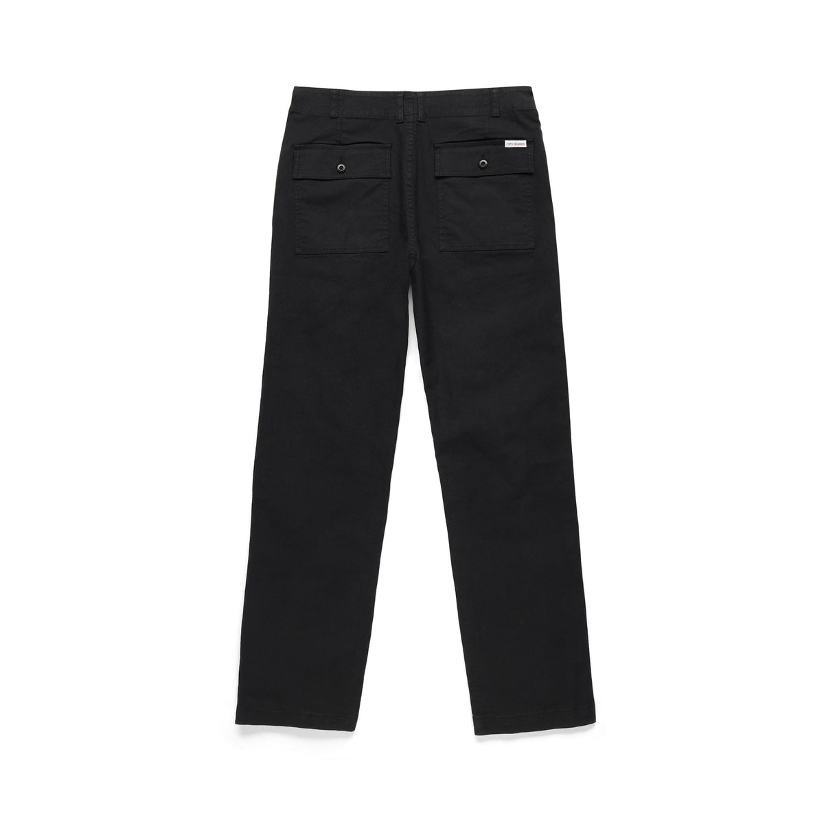 Back View of Topo Designs Field Pant - Men's in "Black"