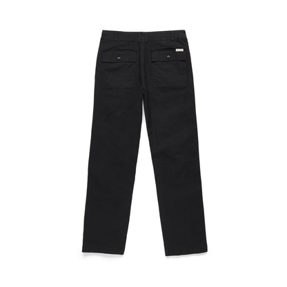 Back View of Topo Designs Field Pant - Men's in "Black"