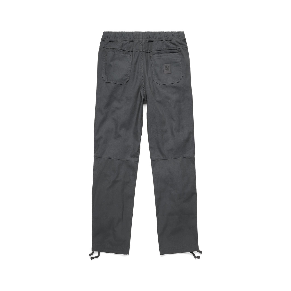 Back View of Topo Designs Dirt Pants Classic - Men's in "Asphalt"