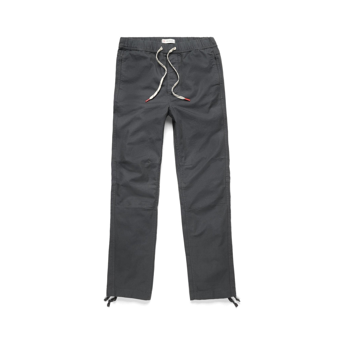 Front View of Topo Designs Dirt Pants Classic - Men's in "Asphalt"