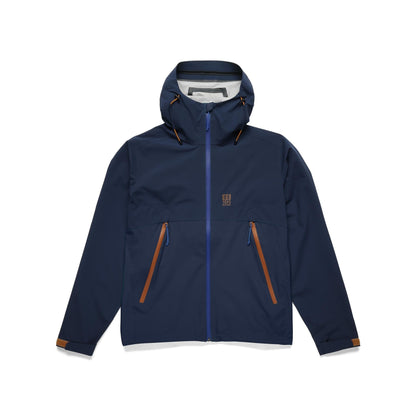 Front View of Topo Designs Global Jacket - Men's in "Midnight"