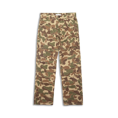 Front view of Topo Designs Utility Pants - Men's in "Duck Camo"