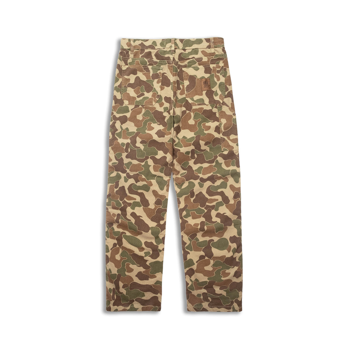 Back view of Topo Designs Utility Pants - Men's in "Duck Camo"