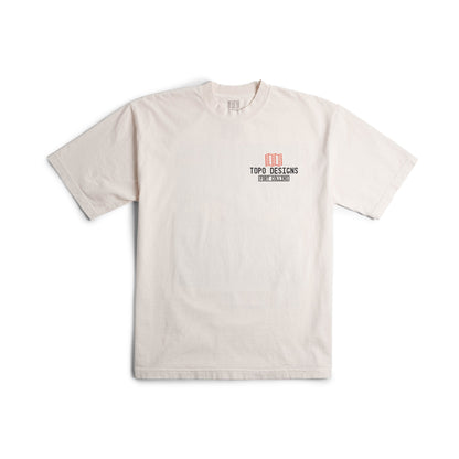 Topo Designs x Pine Printshop Halftone Tee in "Fort Collins"