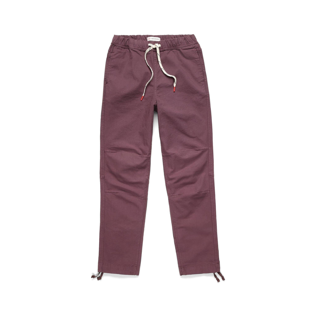 Front View of Topo Designs Dirt Pants Classic - Women's in "Huckleberry"