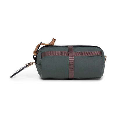 Back View of Topo Designs Burrito Bag in "Forest / Woodland"
