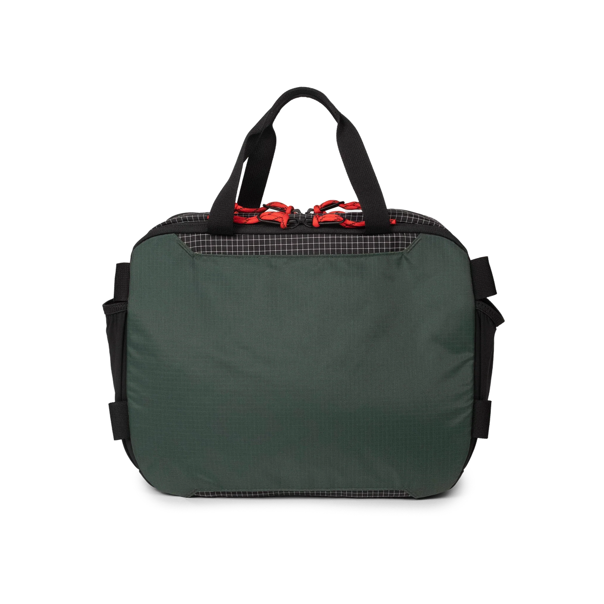 Back View of Topo Designs Mountain Cross Bag in "Grid / Very Peri"