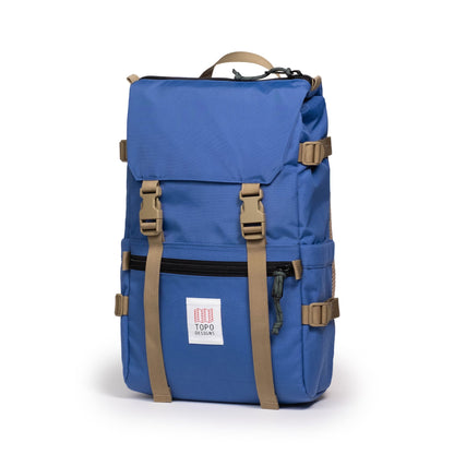 Front View of Topo Designs Rover Pack Classic in "Cobalt"
