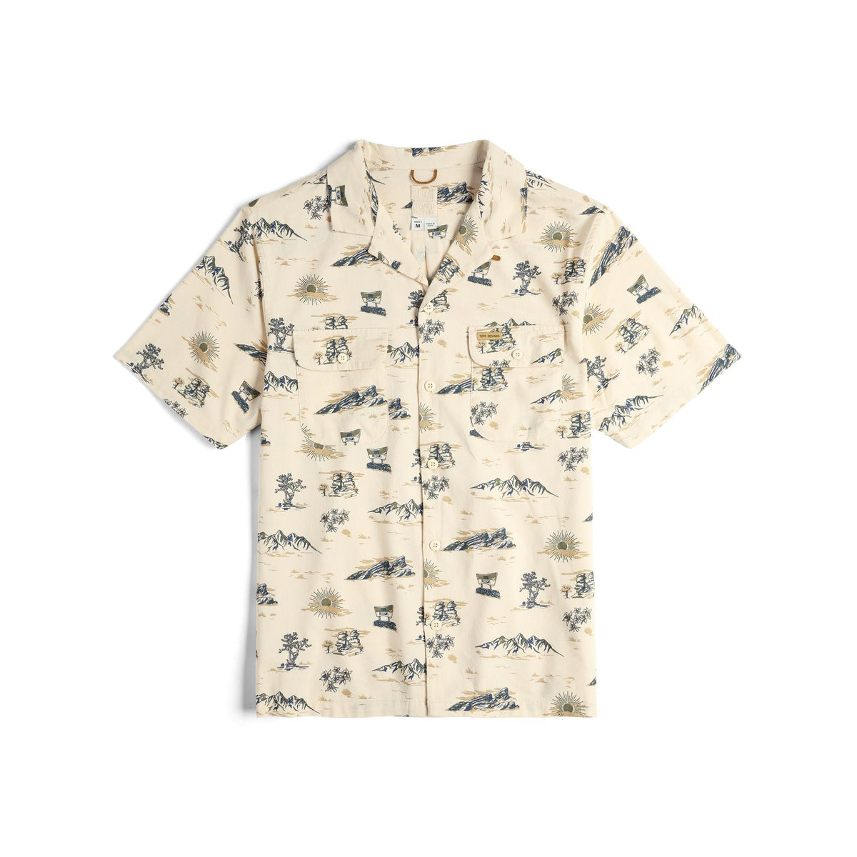 Front View of Topo Designs Daytripper Short Sleeve - Men's in "Westbound"