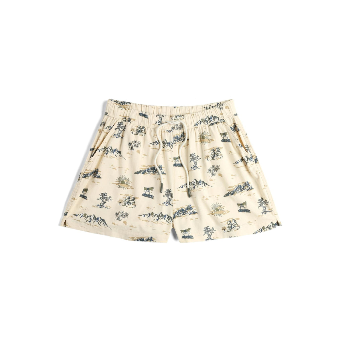 Front View of Topo Designs Daytripper Shorts - Women's in "Westbound"